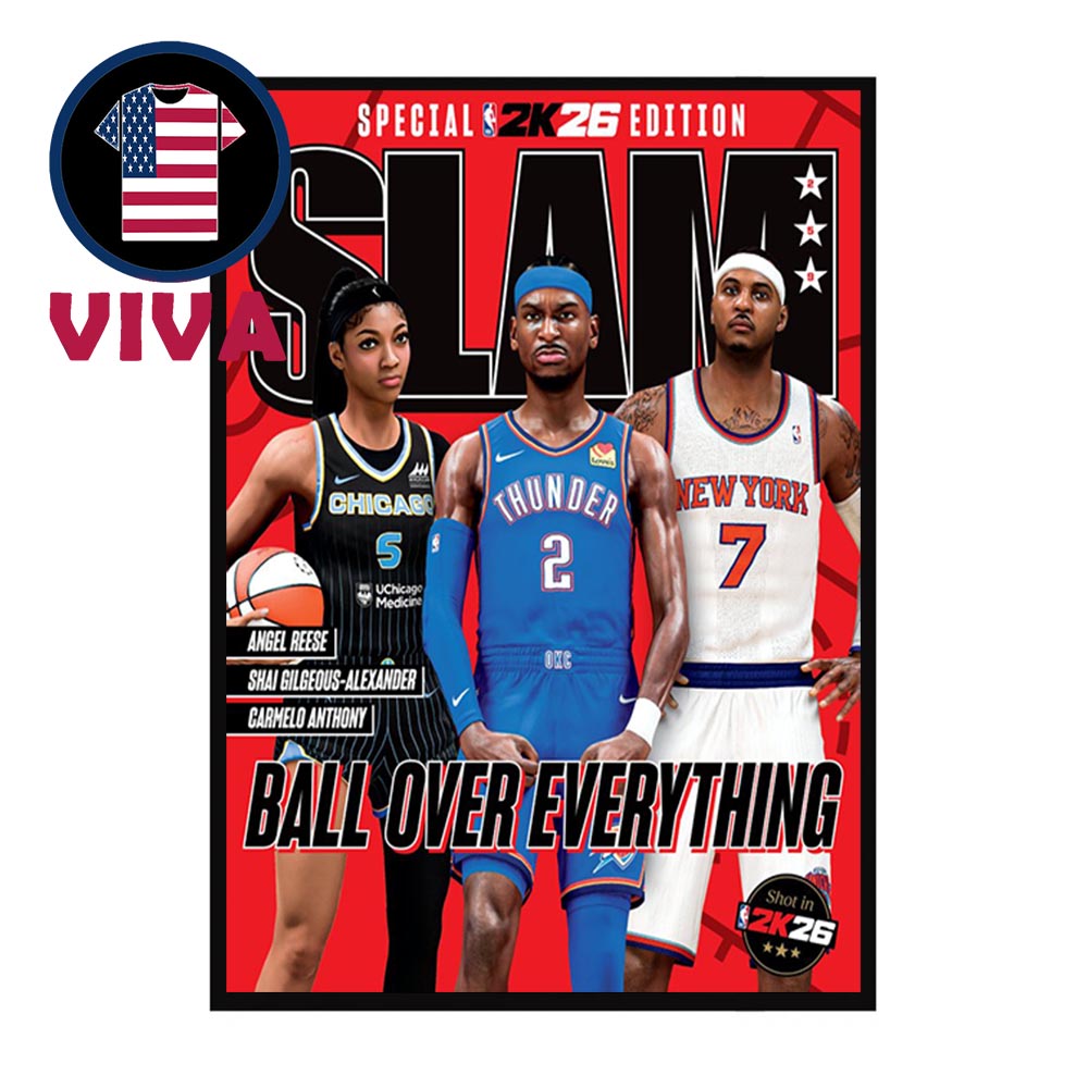 Slam NBA 2K26 Magazine Special Edition Issue 259 Home Decor Poster Canvas Slam NBA 2K26 Magazine Special Edition Issue 259 Home Decor Poster Canvas