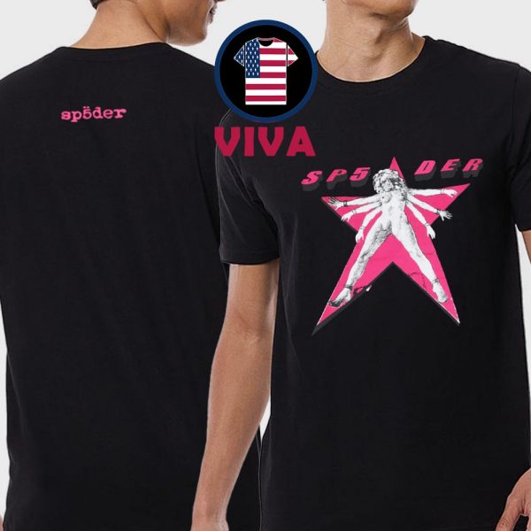 Sp5der Star Girl Two Sided T-Shirt