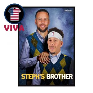 Steph’s Brother Seth Curry Stephen Curry Golden State Warrior Home Decor Poster Canvas
