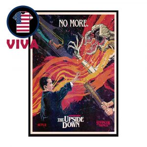 Stranger Things Season 1 1983 Chapter Eight The Upside Down Home Decor Poster Canvas