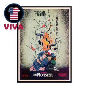 Stranger Things Season 1 1983 Chapter Six The Monster Home Decor Poster Canvas