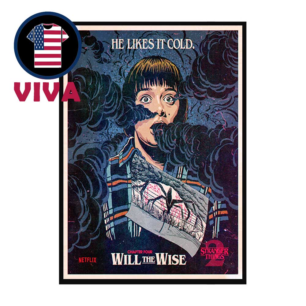 Stranger Things Season 2 1984 Chapter Four Will The Wise Wall Art Decor Poster Canvas Stranger Things Season 2 1984 Chapter Four Will The Wise Wall Art Decor Poster Canvas