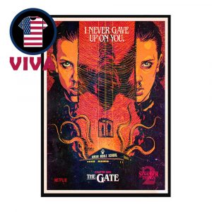 Stranger Things Season 2 1984 Chapter Nine The Gate Wall Art Decor Poster Canvas