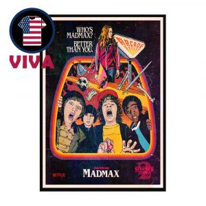 Stranger Things Season 2 1984 Chapter One Madmax Wall Art Decor Poster Canvas
