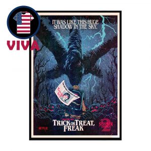 Stranger Things Season 2 1984 Chapter Two Trick Or Treat Freak Wall Art Decor Poster Canvas