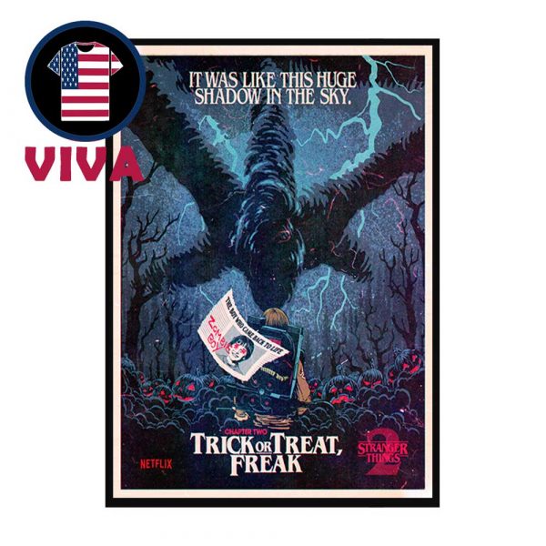 Stranger Things Season 2 1984 Chapter Two Trick Or Treat Freak Wall Art Decor Poster Canvas