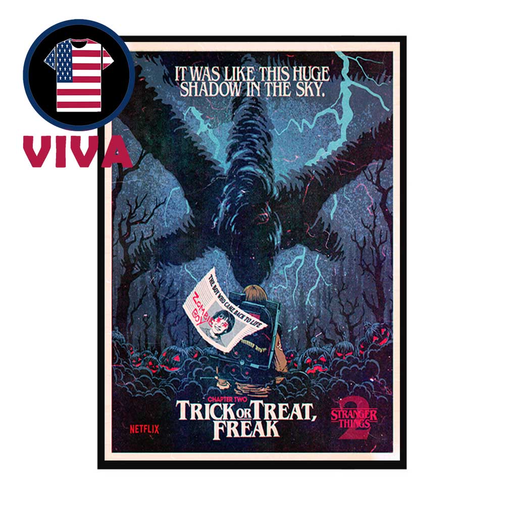 Stranger Things Season 2 1984 Chapter Two Trick Or Treat Freak Wall Art Decor Poster Canvas Stranger Things Season 2 1984 Chapter Two Trick Or Treat Freak Wall Art Decor Poster Canvas
