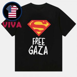 Superman Free Gaza Unisex T-Shirt