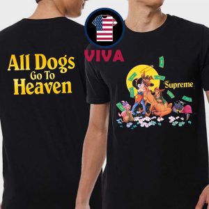 Supreme All Dogs Go To Heaven Fall Winter 2025 Collection Two Sided T-Shirt