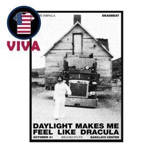 Tame Impala Brooklyn NY 2025 Barclay Center October 31st Home Decor Poster Canvas