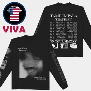 Tame Impala Deadbeat Tour Dates 2025 All Over Print Long Sleeve