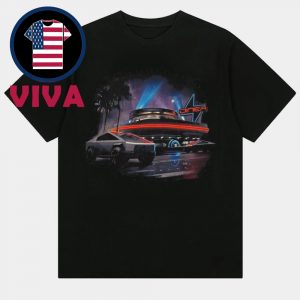 Tesla Hollywood Retro Diner Unisex T-Shirt