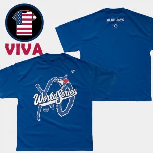 The Weeknd x Toronto Blue Jays 2025 World Series Two Sided T-Shirt