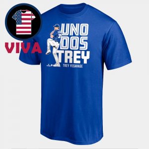 Trey Yesavage Uno Dos Trey Toronto Blue Jays MLB BreakingT Unisex T-Shirt