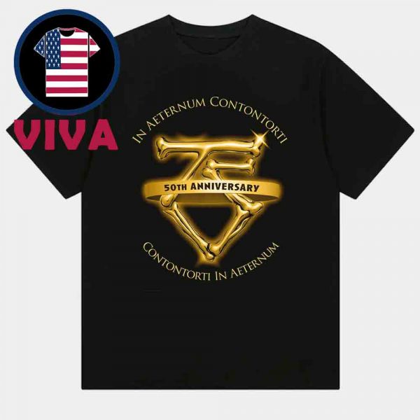 Twisted Sister 50th Anniversary In Aeternum Contontori Tour Unisex T-Shirt