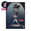 Yoshinobu Yamamoto Pitches Complete Game Throws The First Dodgers MLB 2025 Home Decor Poster Canvas