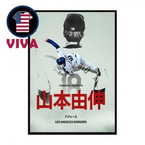 Yoshinobu Yamamoto Pitches Complete Game Win Throws A NLCS MLB 2025 Home Decor Poster Canvas