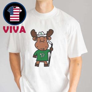 Dallas Moose Stars Doodle Unisex T-Shirt