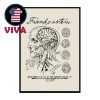 FrankensteinIn Anatomy Drawing Home Decor Poster Canvas