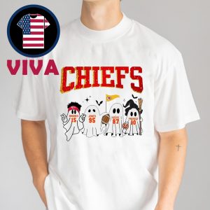 Kansas City Chiefs Halloween Ghost Football Unisex T-Shirt