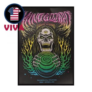 King Gizzard And The Lizard Wizard Aviva Studios Manchester UK 2025 On October 31st Home Decor Poster Canvas