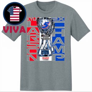 Kyle Larson 2025 Two Time NASCAR Cup Series Champions Lifestyle Unisex T-Shirt