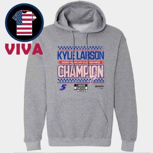 Kyle Larson 2025 Two Time NASCAR Cup Series Champions Speed Unisex Hoodie