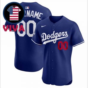 Los Angeles Dodgers 2025 World Series Champions Custom Jersey