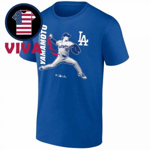 Los Angeles Dodgers Yoshinobu Yamamoto MLB Player Graphic Unisex T-Shirt