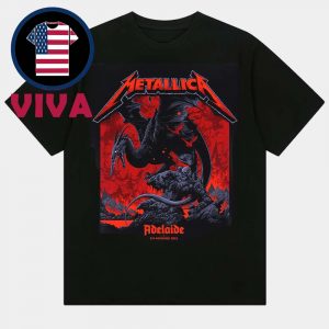 Metallica Adelaide Oval Australia 2025 On November 5th Unisex T-Shirt