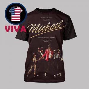 Michael Jackson Movie Discovery Making Of A King April 24th 2026 All Over Print T-Shirt