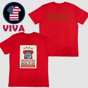 Radiohead Pick It Up Patch Two Sided T-Shirt