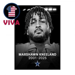 Rip Marshawn Kneeland 2001 2025 Dallas Cowboys Home Decor Poster Canvas