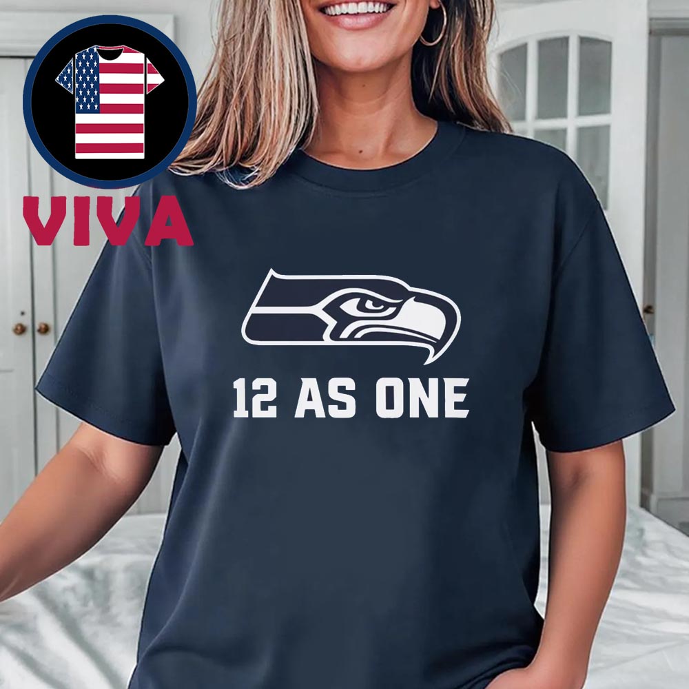 Seattle Seahawks 12 As One Unisex T-Shirt Seattle Seahawks 12 As One Unisex T-Shirt