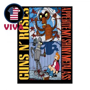 Slash Guns N’ Roses Appebite My Shiny Metal Ass Home Decor Poster Canvas