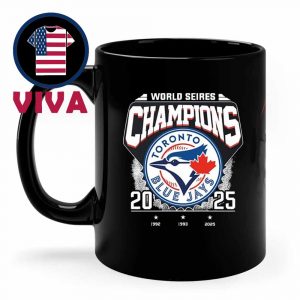 Toronto Blue Jays MLB World Series Champions 2025 Ceramic Mug Cup