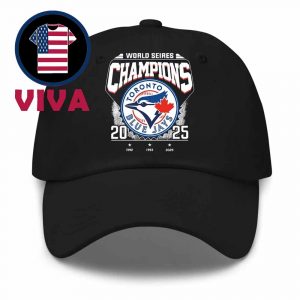 Toronto Blue Jays MLB World Series Champions 2025 Classic Hat Cap Snapback