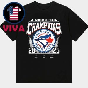 Toronto Blue Jays MLB World Series Champions 2025 Unisex T-Shirt