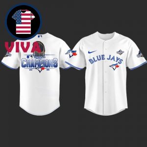 Toronto Blue Jays MLB World Series Champions 2025 White Baseball Jersey
