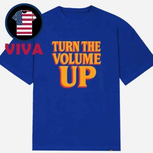 Turn The Volume Up Zohran Mamdani Unisex T-Shirt