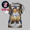 Yoshinobu Yamamoto Photograph MVP 2025 World Series Champions MLB All Over Print T-Shirt
