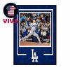 Yoshinobu Yamamoto MVP 2025 World Series Champions Los Angeles Dodgers MLB Signature Home Decor Poster Canvas