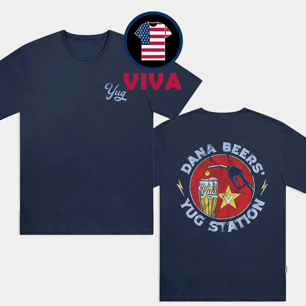 Yug Station Dana Beers Two Sided T-Shirt Yug Station Dana Beers Two Sided T-Shirt