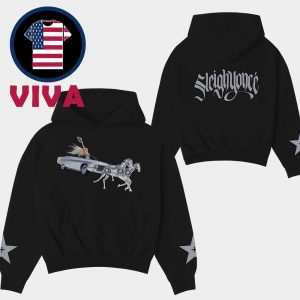 Beyonce Silver Sleigh Sleighyonce All Over Print Hoodie